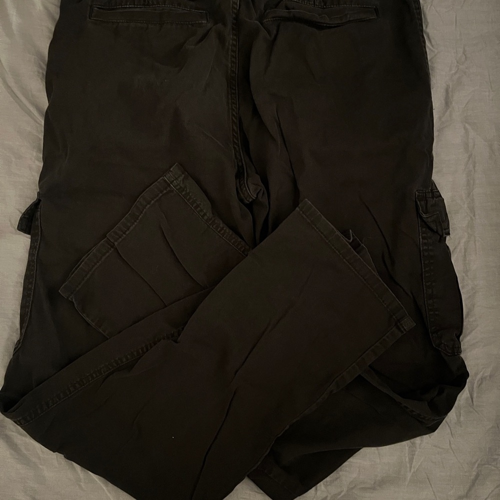 Black Cargo Pants - Picture 2 of 3